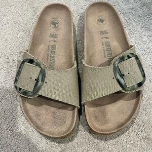 Birkenstock Sandals with Camouflage Buckle